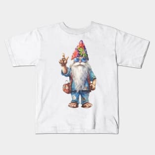 Hippie Gnome #4 Kids T-Shirt